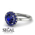1ct Round Sapphire Engagement Ring - Natalia No. 75 image 10