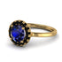 1ct Round Sapphire Engagement Ring - Natalia No. 43 image 1