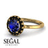1ct Round Sapphire Engagement Ring - Natalia No. 43 image 10