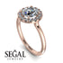 1ct Round Diamond Engagement Ring - Natalia No. 2 image 16