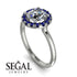 1ct Round Diamond Engagement Ring - Natalia No. 63 image 2