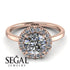 1ct Round Diamond Engagement Ring - Natalia No. 2 image 15