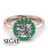 1ct Round Diamond Engagement Ring - Natalia No. 17 image 3