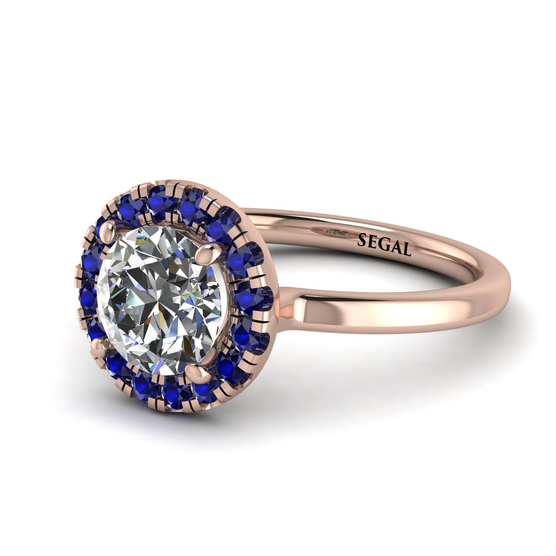 1ct Round Diamond Engagement Ring - Natalia No. 62