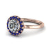 1ct Round Diamond Engagement Ring - Natalia No. 62 image 1
