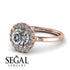 1ct Round Diamond Engagement Ring - Natalia No. 2 image 13