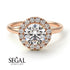 1ct Round Diamond Engagement Ring - Natalia No. 2 image 4