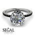 2ct Hidden Halo Diamond Engagement Ring - Adaline No. 33 image 3