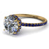 2ct Hidden Halo Diamond Engagement Ring - Adaline No. 61 image 1