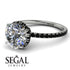 2ct Hidden Halo Diamond Engagement Ring - Adaline No. 33 image 10