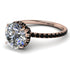 2ct Hidden Halo Diamond Engagement Ring - Adaline No. 32 image 1