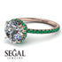 2ct Hidden Halo Diamond Engagement Ring - Adaline No. 17 image 10