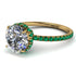 2ct Hidden Halo Diamond Engagement Ring - Adaline No. 16 image 1