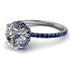 2ct Hidden Halo Diamond Engagement Ring - Adaline No. 63 image 1
