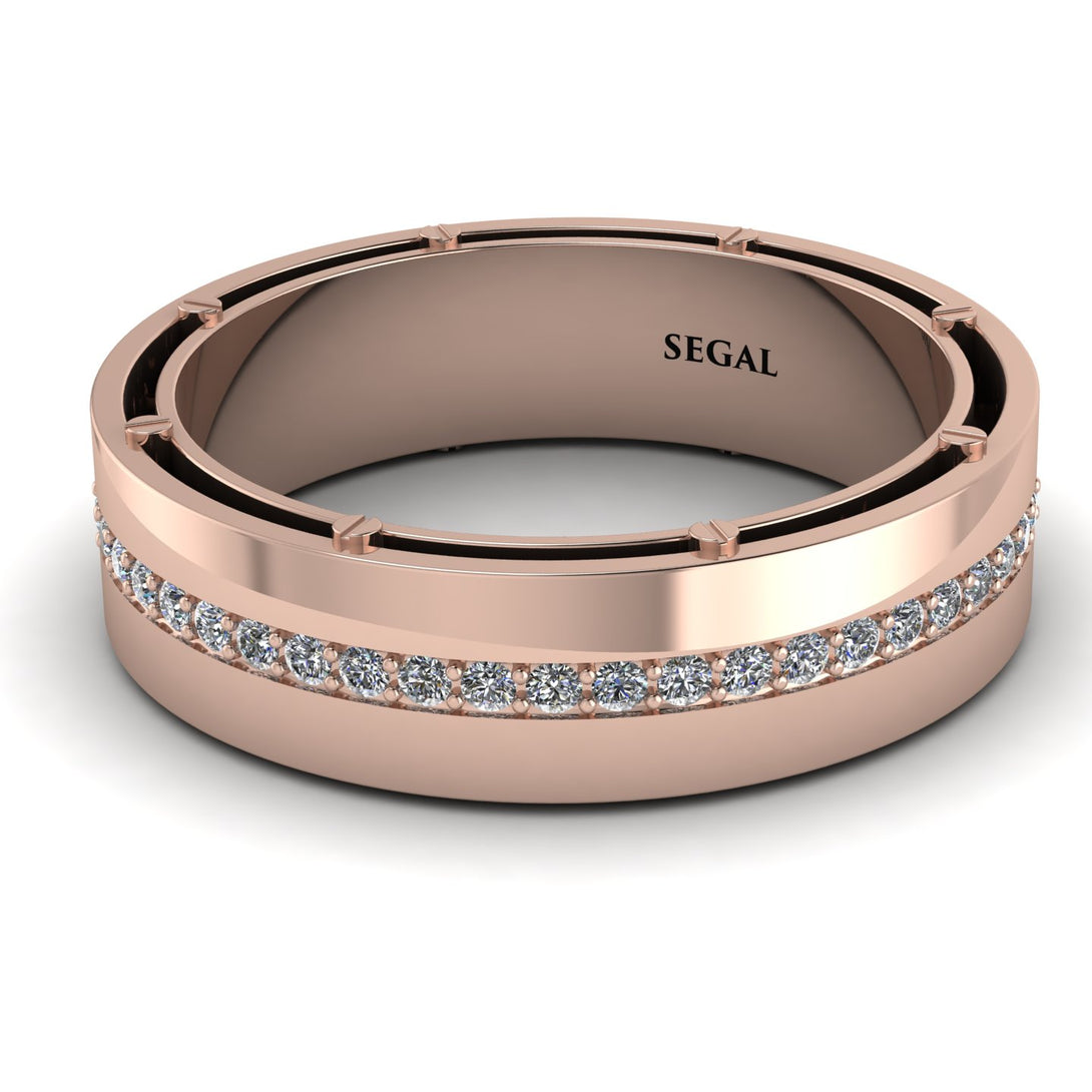 Classic Eternity Diamond Wedding Band - John No. 2