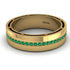 Classic Eternity Emerald Wedding Band - John No. 4 image 1