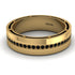 Classic Eternity Black Diamond Wedding Band - John No. 7 image 1