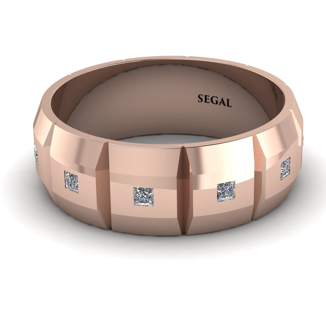 Eternity Princess Diamond Wedding Ring - Michael No. 2