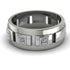 Architectural Princess Diamond Wedding Band - Henry No. 3 image 1