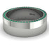 Massive Emerald Eternity Wedding Band - Liam No. 6 image 1