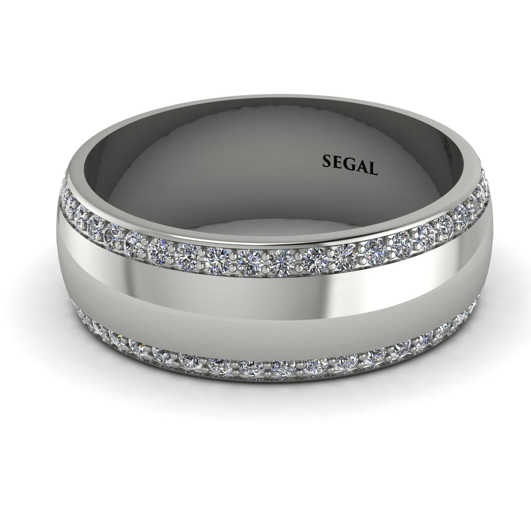 Eternity Diamond Wedding Band - Benjamin No. 3
