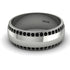 Eternity Black Diamond Wedding Band - Benjamin No. 9 image 1