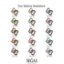 Two Hearts Black Diamond Ring - Selena No. 22 image 7