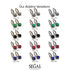 Emerald Dangle Earrings With Hidden Halo - Adaline No. 20 image 7