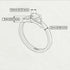Triangle Black Diamond Engagement Ring - Molly No. 39 image 4