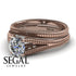 The Royal Queen Bridal Set Diamond Ring- Eva no. 2 image 3