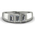 3 Stone Bagutte Diamond Ring - Lilly No. 3 image 1