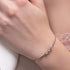 3 Stone Black Diamond Bracelet - Eileen No. 9 image 6