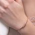 3 Stone Black Diamond Bracelet - Eileen No. 8 image 6