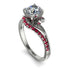 Twist Shank Diamond Engagement Ring - Maria No. 48 image 1