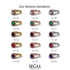 Split Shank Halo Sapphire Engagement Ring - Adriana No. 29 image 8