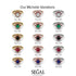 Round Black Diamond Flower Ring - Michelle No. 8 image 8