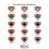 Unique Bloom Halo Diamond Bridal Set - Amanda No. 47 image 8