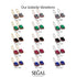 Halo Emerald Cut Diamond Earrings - Izabella No. 48 image 13