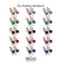 Diamond Dangle Earrings With Hidden Halo - Adaline No. 2 image 8