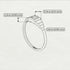 Geometric Princess Cut Black Diamond Ring - Everleigh No. 7 image 4
