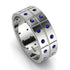 Glamorous Eternity Sapphire Wedding Band - Carter No. 15 image 1