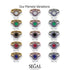 0.8 Carat Diamond Halo Bridal Set - Pamela No. 3 image 9