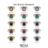 Double Halo Sapphire Cushion Engagement Ring - Sharon No. 13 image 9
