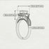 Cushion Cut Sapphire Milgrain Engagement Ring - Adelyn No. 14 image 4