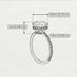 2ct Hidden Halo Diamond Engagement Ring - Adaline No. 63 image 4