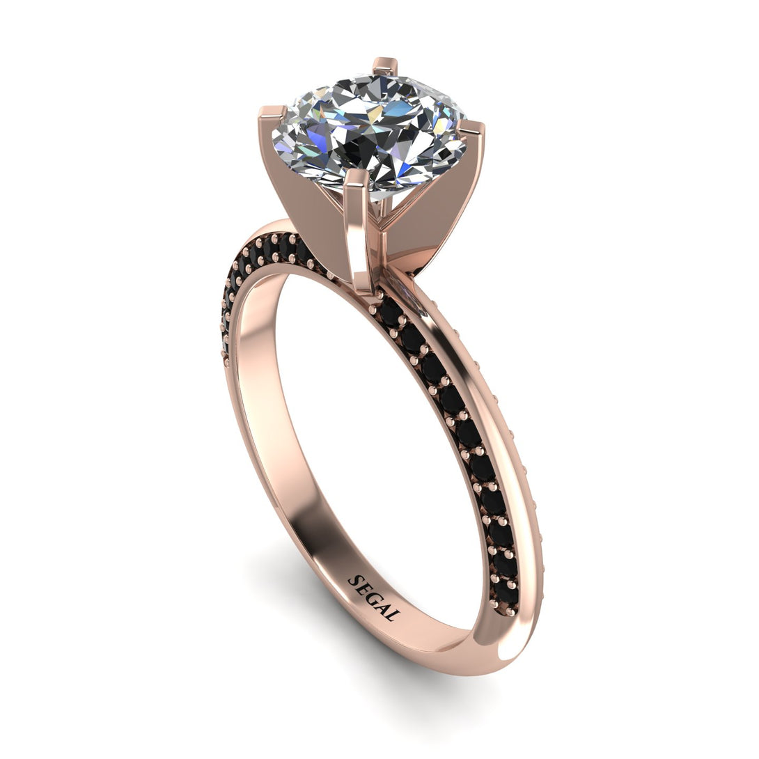 Classic Diamond Ring With A Twist - Leilani No. 32