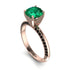 Classic Emerald Ring With A Twist - Leilani No. 35 image 1