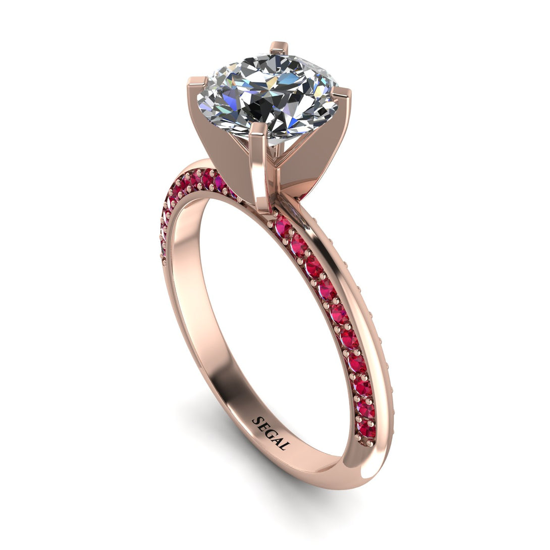 Classic Diamond Ring With A Twist - Leilani No. 47