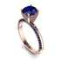 Classic Sapphire Ring With A Twist - Leilani No. 74 image 1
