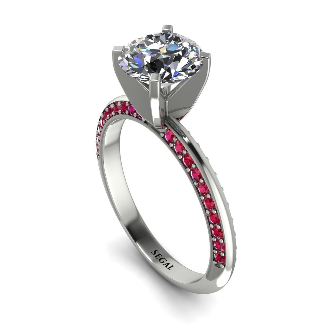 Classic Diamond Ring With A Twist - Leilani No. 48